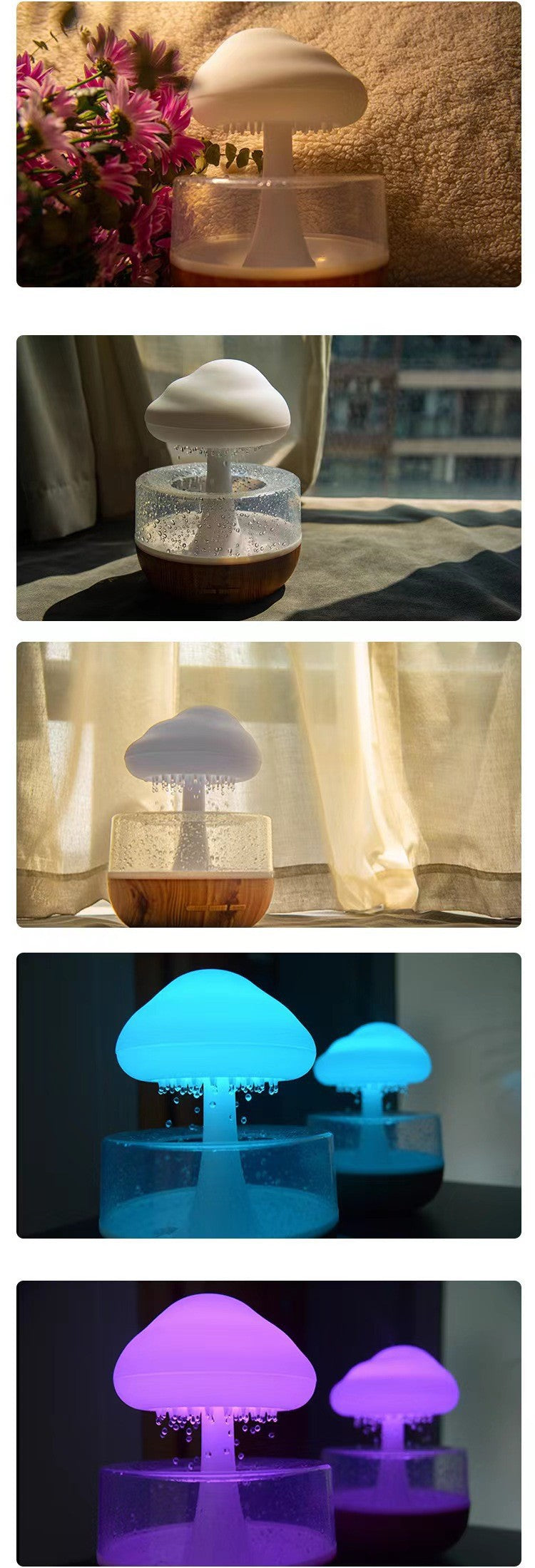 Rain Cloud Humidifier: Your Bedside Midnight Sanctuary
